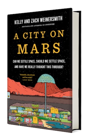 "A City on Mars" book cover.