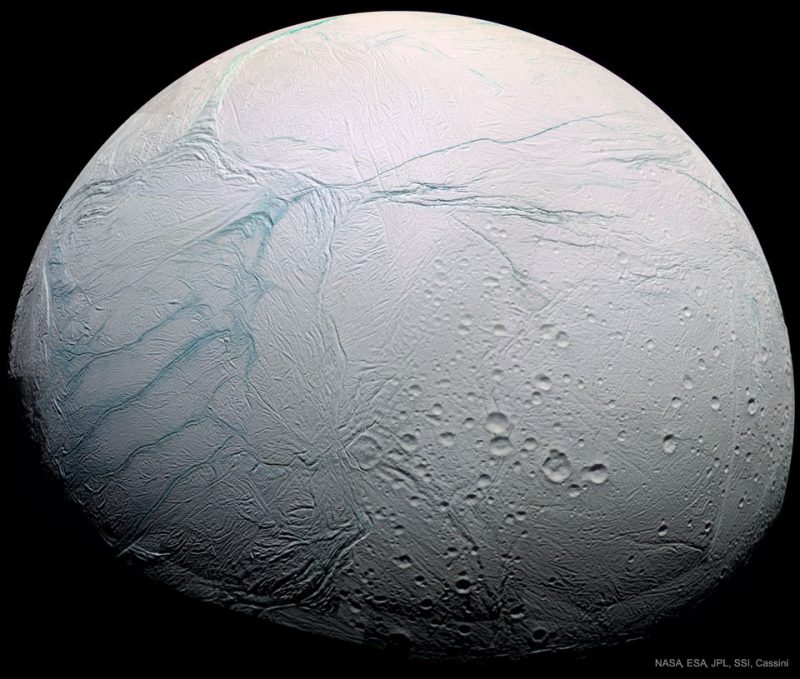 Saturn's moon, Enceladus